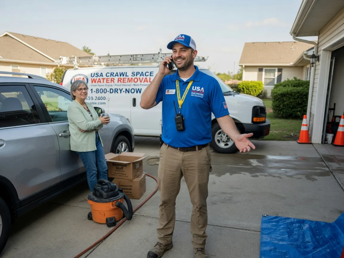 Crawl Space Water Removal Oxford, AR FAQs